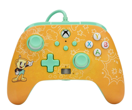 Akcesoria do konsol PowerA XS Pad przewodowy Enhanced Cuphead Ms Chalice